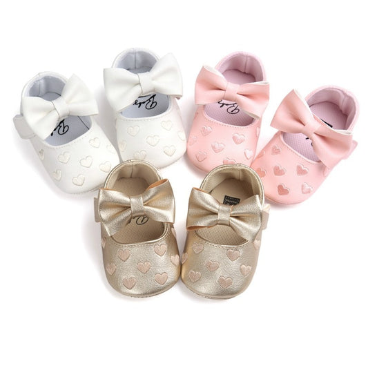 Girls' Crib Shoes | Stylish and Comfortable Slip-Ons for Your Little Girl's First Steps itsykitschycoo