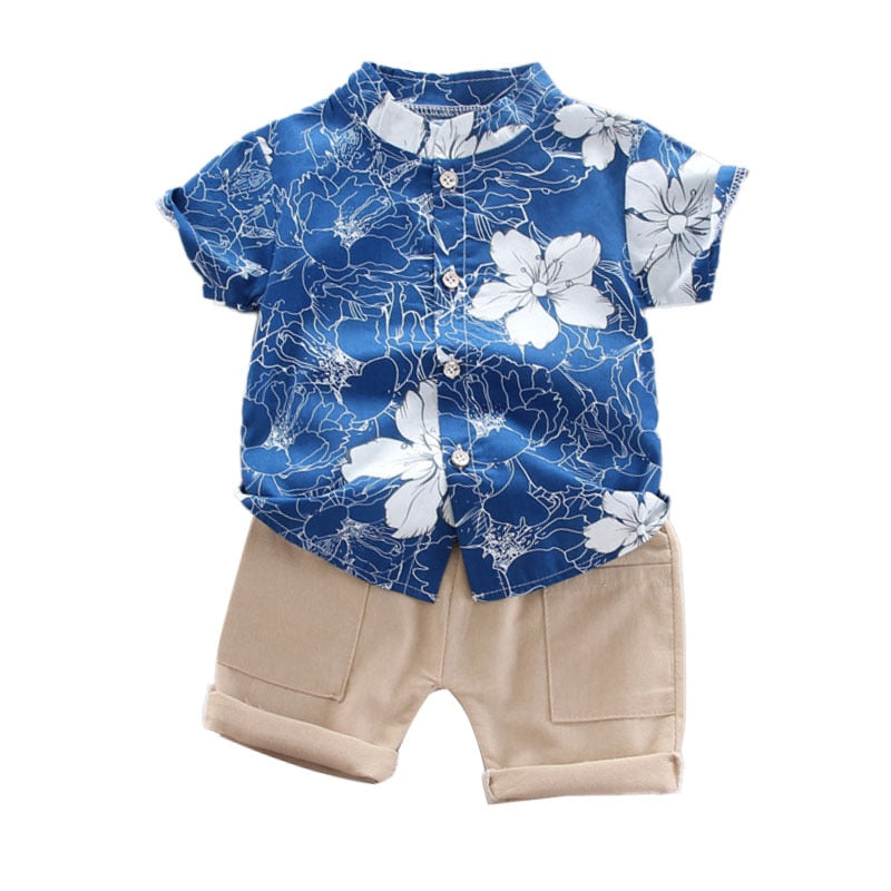 Toddler Boy Two-Piece Sets | Casual Short Sleeve Sets for Summer itsykitschycoo