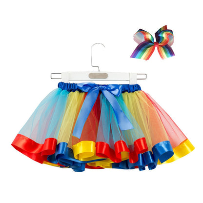 Tutu Pettiskirt + Bow | Vibrant and Bouncy Skirts for Ages 12 Months to 8 Years itsykitschycoo