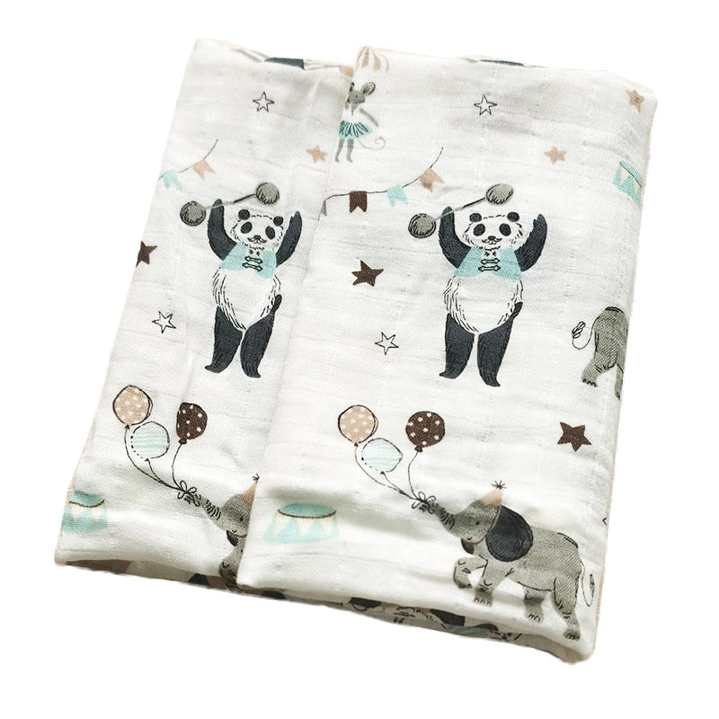 Muslin Baby Swaddle | 100% Cotton | Choose from 36 Charming Prints itsykitschycoo