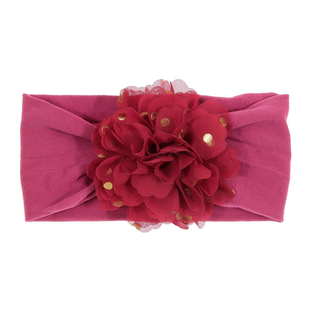 Baby Flower Headbands itsykitschycoo