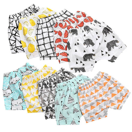 Boys Summer Shorts | Vibrant Cotton Shorts for Active Play in 20 Patterns itsykitschycoo