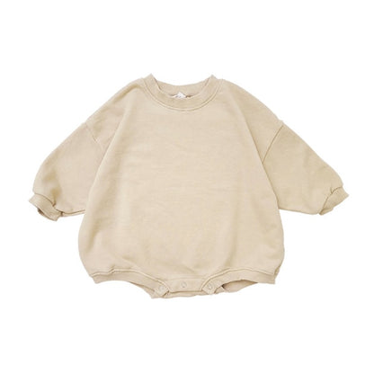 Comfy Baby Sweatshirt Romper | Cozy Style for Little Ones itsykitschycoo